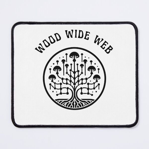 Item preview, Wood Wide Web 24 designed and sold by peppa black.
