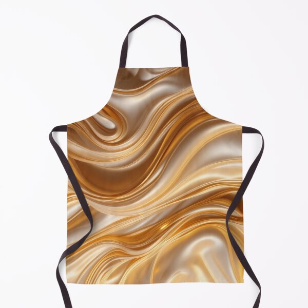 Item preview, Liquid Gold: Flowing Golden Streams with Pastel Highlights designed and sold by semenol.