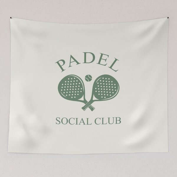 Item preview, Padel social club , padel player sticker designed and sold by Pau Baz.