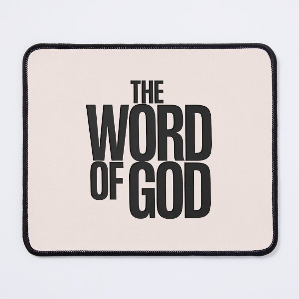 Item preview, The Word of God | Calligraphy Bible Verses Christian Faith Art designed and sold by KnitLuv.