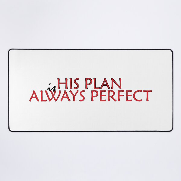 Item preview, His Plan is Always Perfect. designed and sold by Positive Mindzet!.