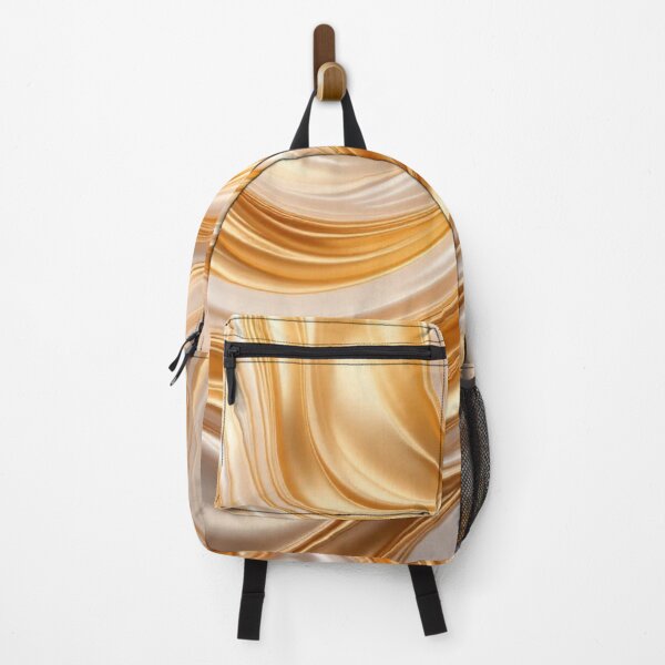 Item preview, Liquid Gold: Flowing Golden Streams with Pastel Highlights designed and sold by semenol.