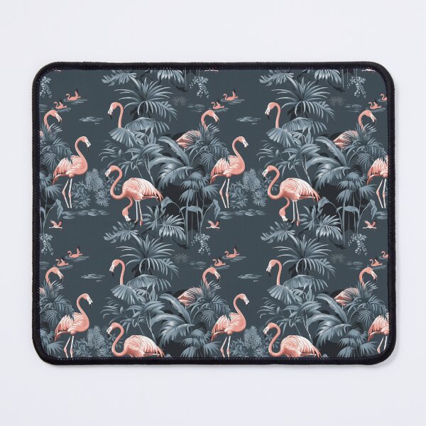 Item preview, Graceful Parade of Flamingos designed and sold by MidArtForge.
