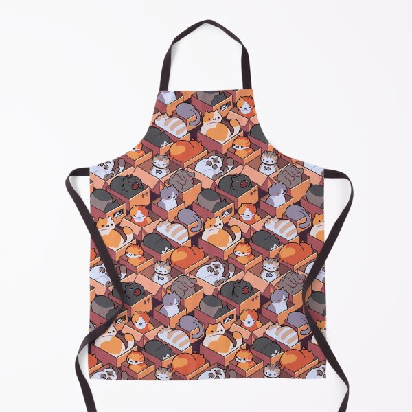 Item preview, Anime cats pattern design designed and sold by TheArtistOf2022.