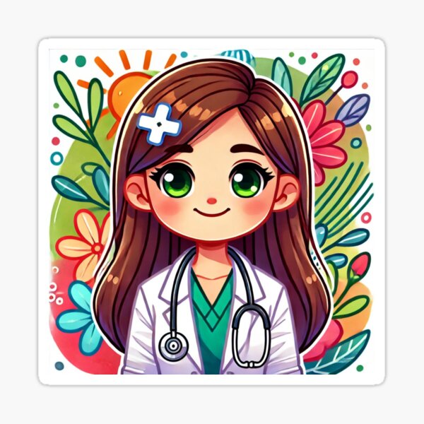 Item preview, Cute Princess Doctor designed and sold by LoveingShop.