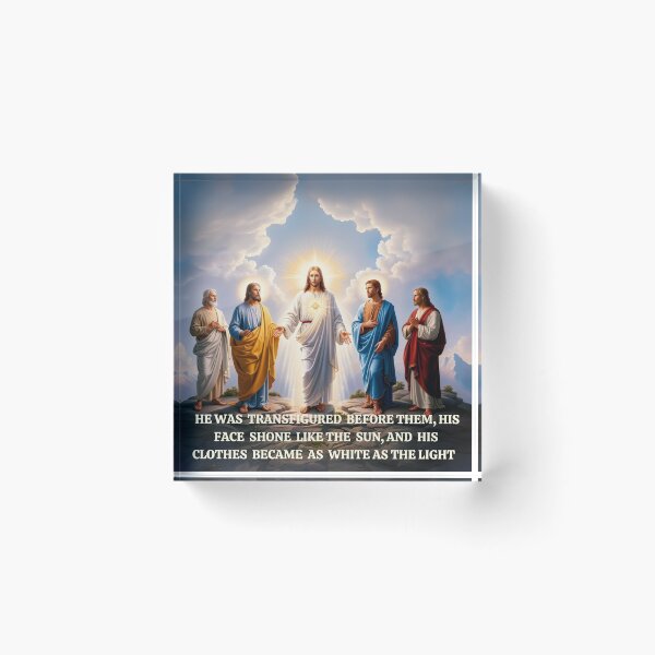 Item preview, JESUS TRANSFIGURED designed and sold by Dimamzo12.