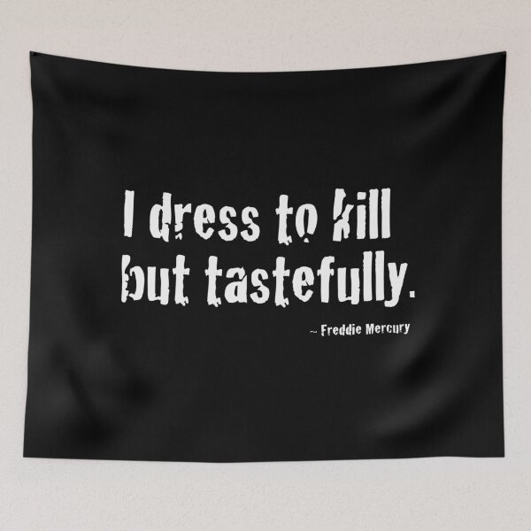 Item preview, Freddie Mercury Quote designed and sold by PodMood.