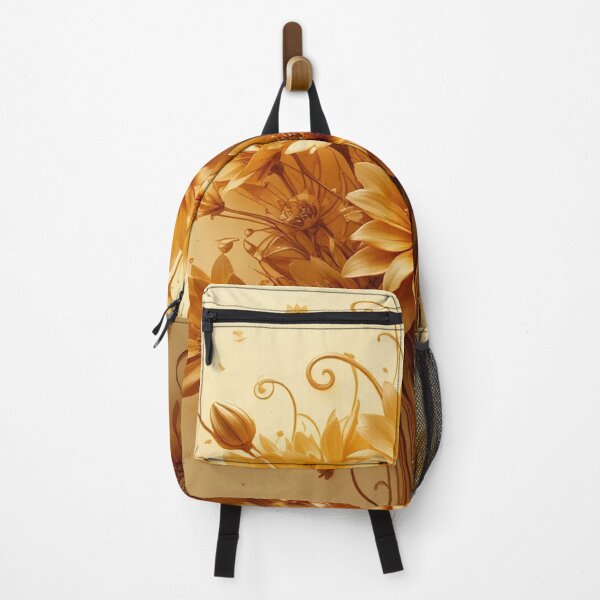 Item preview, Golden Bloom: Radiant Flowers with Intricate Tendrils designed and sold by semenol.