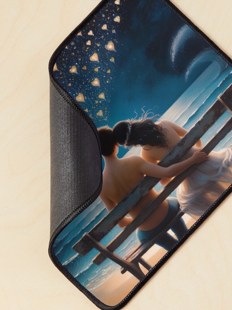 Thumbnail 2 von 5, Mauspad, Love is in the Air designt und verkauft von Evelyn3112.