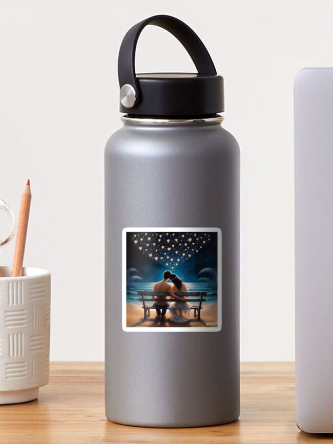 Thumbnail 1 von 3, Sticker, Love is in the Air designt und verkauft von Evelyn3112.