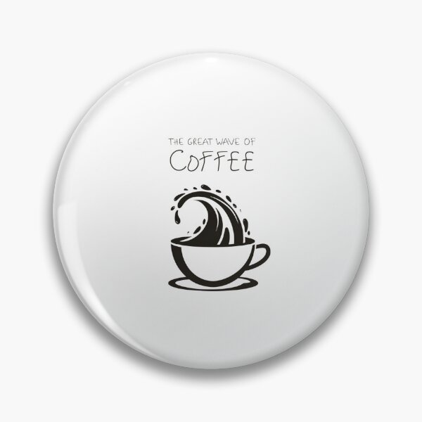 Item preview, The Great Wave Of Coffee designed and sold by SignumShop.