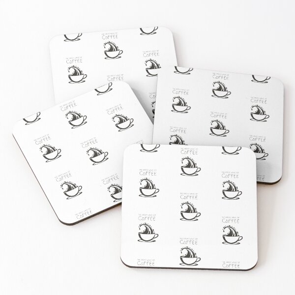 Item preview, The Great Wave Of Coffee designed and sold by SignumShop.