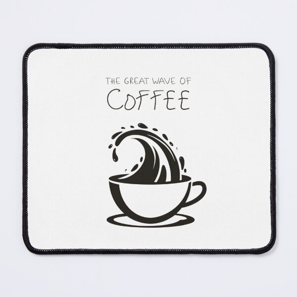 Item preview, The Great Wave Of Coffee designed and sold by SignumShop.