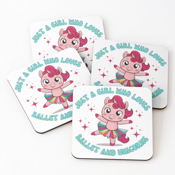 Item preview, Just a girl who loves ballet, Cute Unicorn Ballerina, Dance is my therapy, Ballet Lover, Dance Lover, Tutu, I love ballet, Pointe Shoes, Ballet Girl designed and sold by KolorellaS.