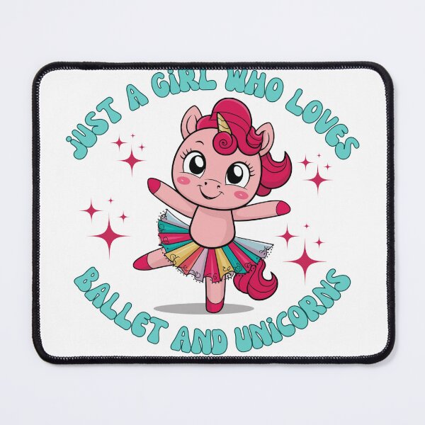 Item preview, Just a girl who loves ballet, Cute Unicorn Ballerina, Dance is my therapy, Ballet Lover, Dance Lover, Tutu, I love ballet, Pointe Shoes, Ballet Girl designed and sold by KolorellaS.