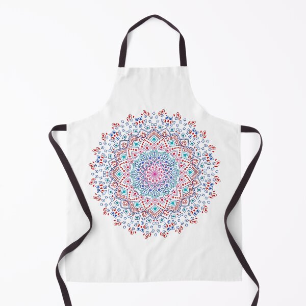 Item preview, Frozen River Crystals Mandala designed and sold by cosmiccircles01.