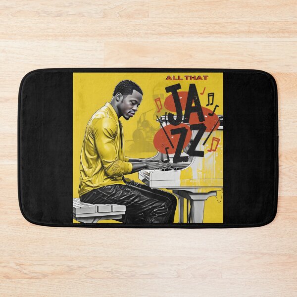 Item preview, All That Jazz: Vibrant Pianist in a Bold Musical Portrai designed and sold by QPTheeArtist.