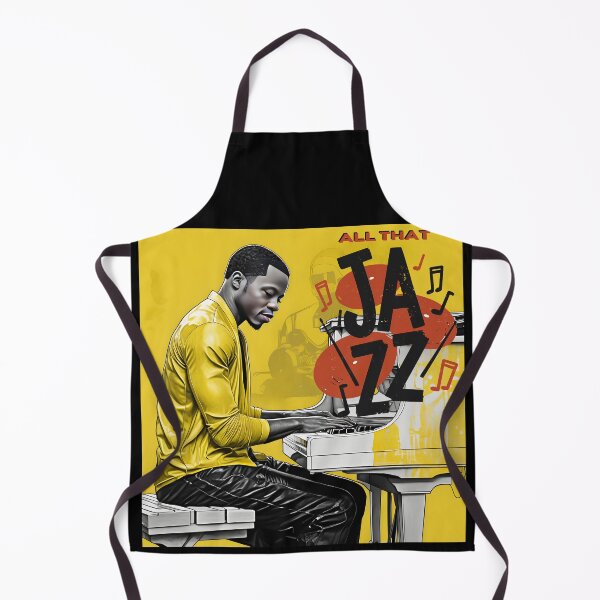 Item preview, All That Jazz: Vibrant Pianist in a Bold Musical Portrai designed and sold by QPTheeArtist.