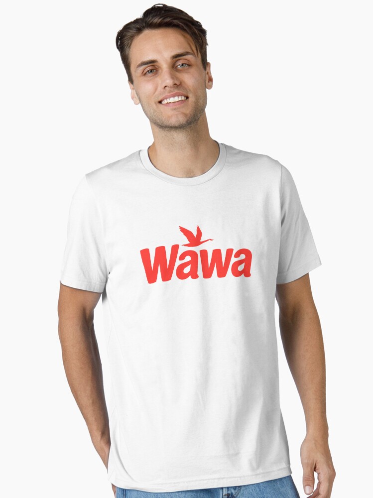 Imagen 1 de 7, Camiseta esencial con la obra Wawa roja, diseñada y vendida por PattisonAvenue.