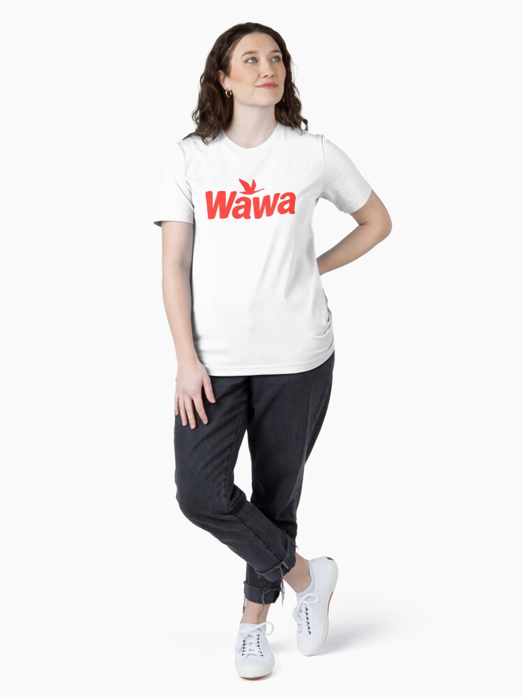Imagen 4 de 7, Camiseta esencial con la obra Wawa roja, diseñada y vendida por PattisonAvenue.