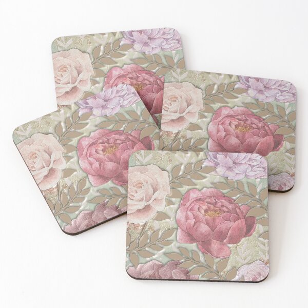 Item preview, Antique Floral Pattern designed and sold by P9Designs.