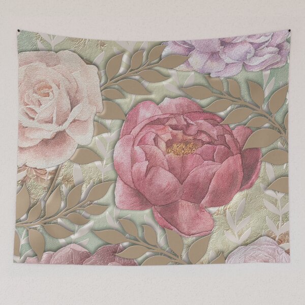 Item preview, Antique Floral Pattern designed and sold by P9Designs.