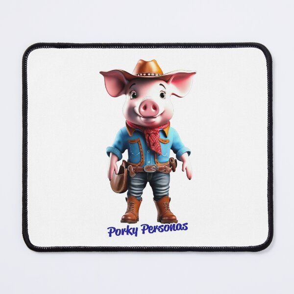 Item preview, Porky Personas Funny Pig Characters designed and sold by Drone-tees.