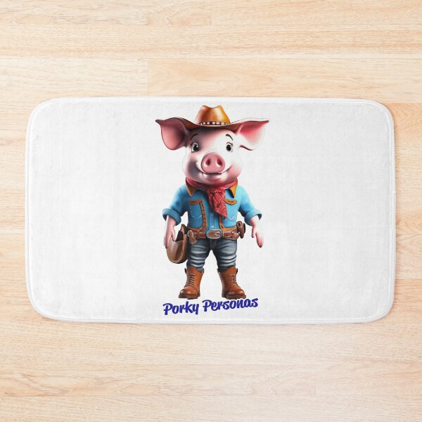 Item preview, Porky Personas Funny Pig Characters designed and sold by Drone-tees.