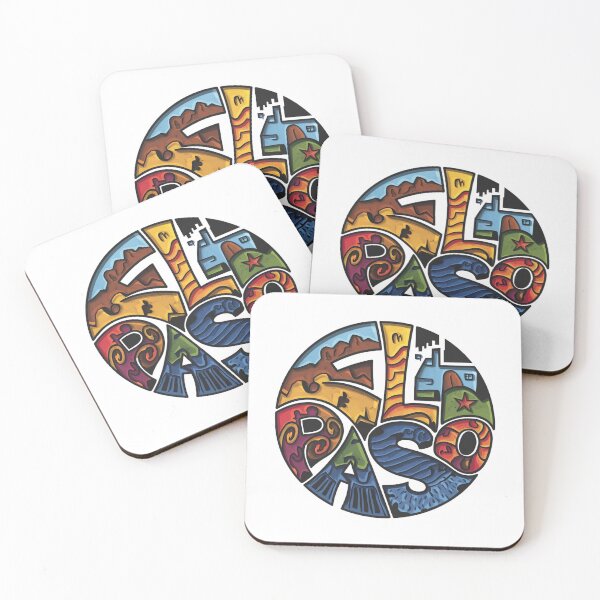 Item preview, El Paso, Texas | Art Design - Colorful Tribute to Culture & Landscape designed and sold by CircinusStore.