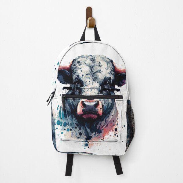 Item preview, Abstract vector watercolor illustration of a bull portrait. designed and sold by VisualHut.