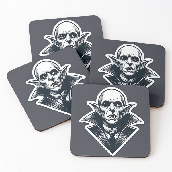 Artikelvorschau, Nosferatu Graf Orlok Sticker entworfen und verkauft von kronosstickershop.