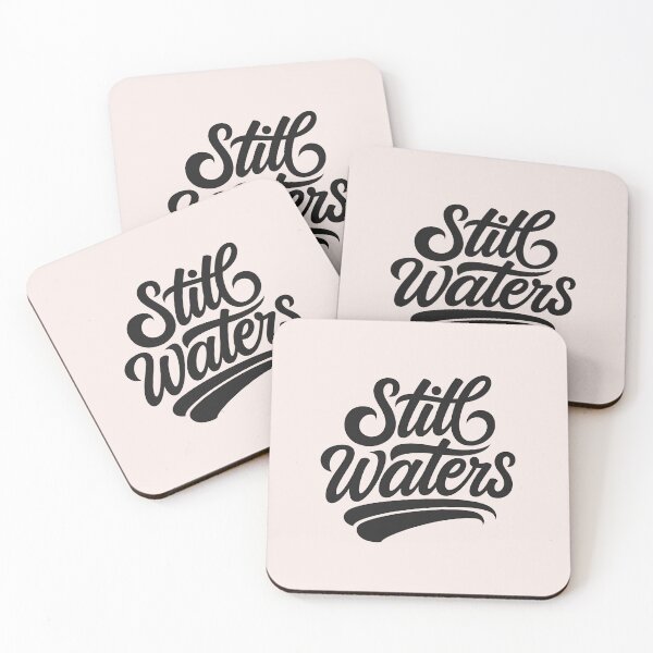 Item preview, Still Waters | Calligraphy Bible Verses Christian Faith Art designed and sold by  KnitLuv.