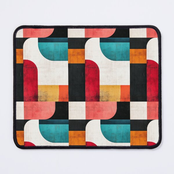 Item preview, Bauhaus Modernismo escandinavo Arte geométrico abstracto moderno de mediados de siglo designed and sold by CognitiveShift.