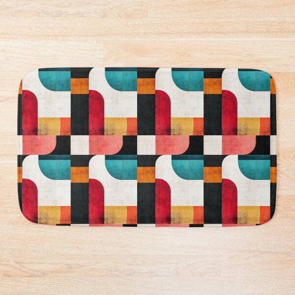 Item preview, Bauhaus Scandinavian Modernism Mid-Century Modern Abstract Geometric Art designed and sold by CognitiveShift.