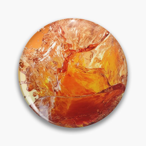 Item preview, Cocktail splashing on orange background designed and sold by anytka.