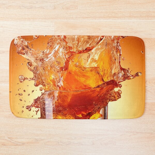 Item preview, Cocktail splashing on orange background designed and sold by anytka.