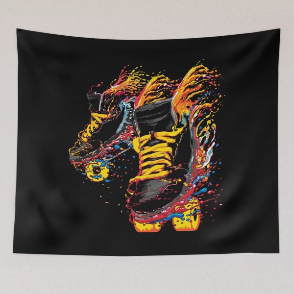 Item preview, Liquid Flames  Skates  designed and sold by RobScottCreates.