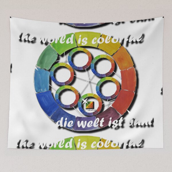 Item preview, The world is colorful designed and sold by cp-art.art.