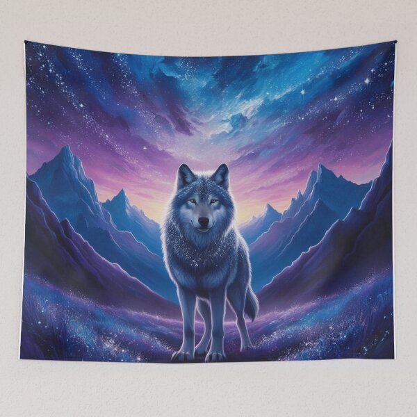 Item preview, Fantasy Landscape Wolf designed and sold by Pines & Starlight.