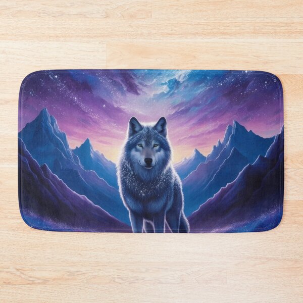 Item preview, Fantasy Landscape Wolf designed and sold by Pines & Starlight.