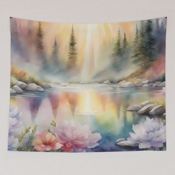 Item preview, Rainbow Fantasy Landscape designed and sold by CalmnessbyChoice.