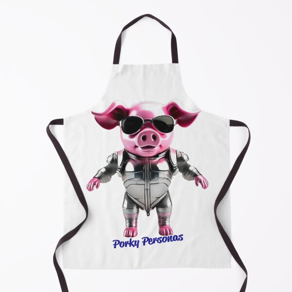 Item preview, Porky Personas Funny Pig Characters designed and sold by Drone-tees.