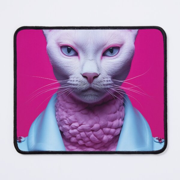 Item preview, Portrait of a Catwoman with fancy makeup and clothes designed and sold by anytka.