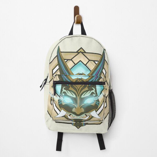 Item preview, Xiao yaksha mask and vision designed and sold by Inkhandsloreheart.