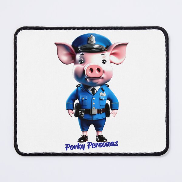 Item preview, Porky Personas Funny Pig Characters designed and sold by Drone-tees.