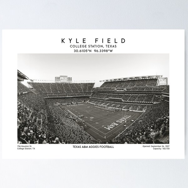 Item preview, Kyle Field, Texas College Football Stadium designed and sold by AronArtGallery.