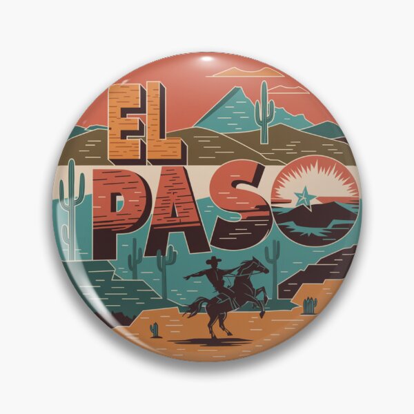 Item preview, El Paso, Texas | Modern Design with a Country Flair designed and sold by CircinusStore.
