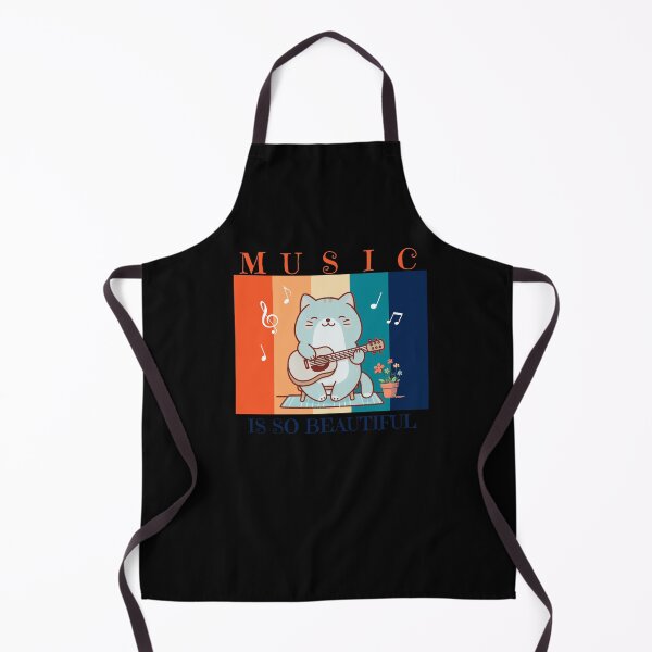 Item preview, Music is so beautiful with a cat designed and sold by whee25.