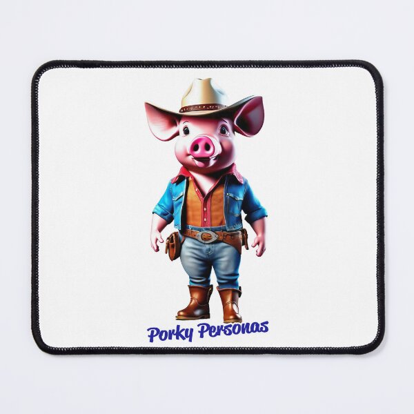 Item preview, Porky Personas Funny Pig Characters designed and sold by Drone-tees.