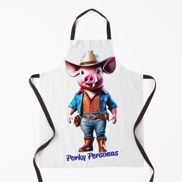 Item preview, Porky Personas Funny Pig Characters designed and sold by Drone-tees.